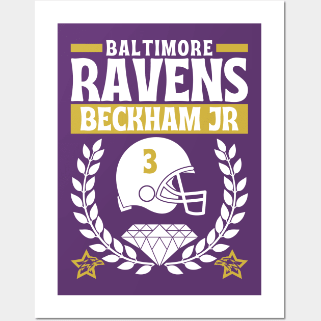 Baltimore Ravens Backham Jr 3 Edition 2 Wall Art by Astronaut.co